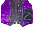 Open Road Women's Lace Side Leather Vest - Velora Luxury Fashion