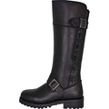 Open Road Women's Tall Motorcycle Boots - Velora Luxury Fashion