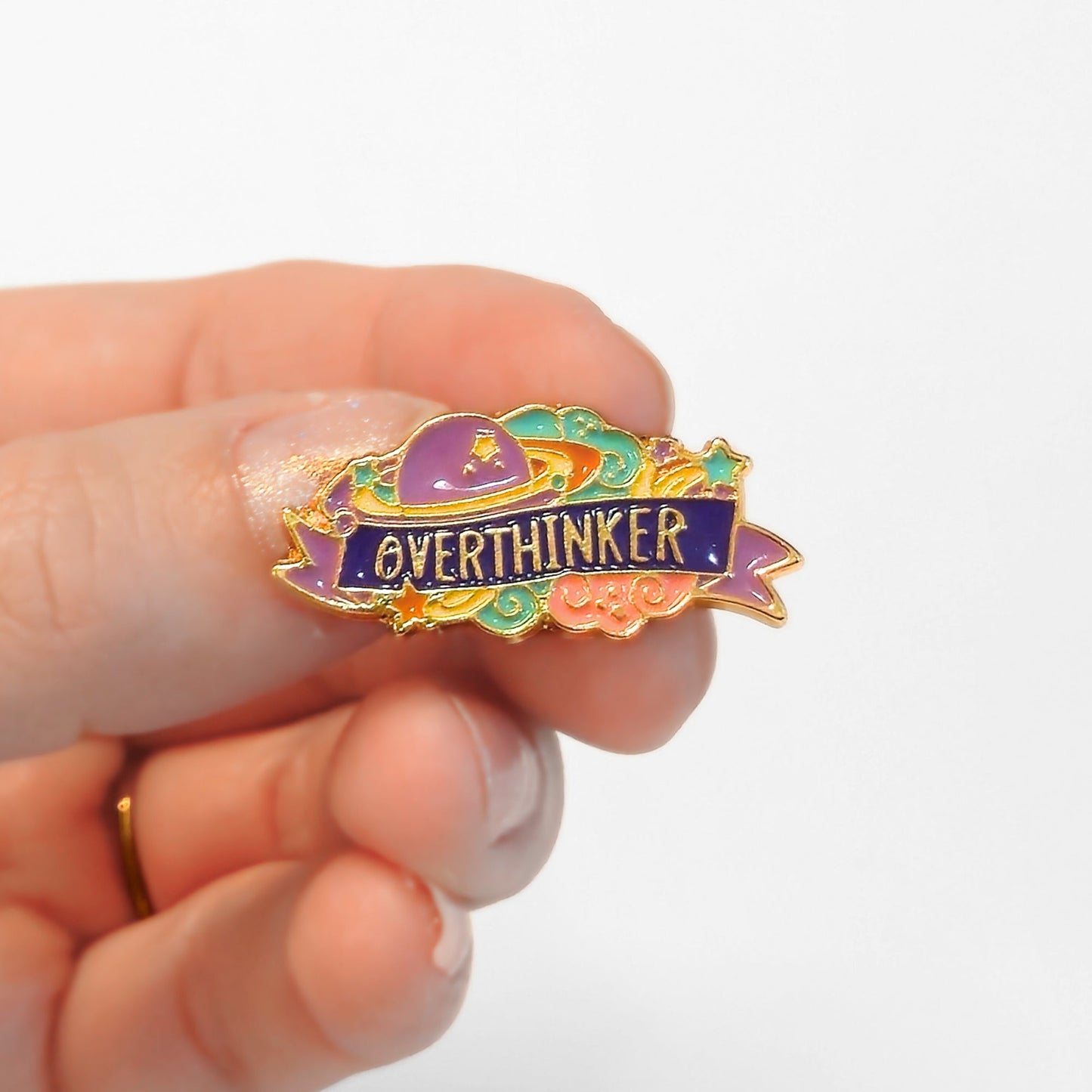 Overthinker | Collectible Pin - Velora Luxury Fashion