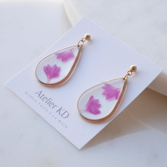 Boucles d'oreilles Lucy - goutes XL (22mm) - Velora