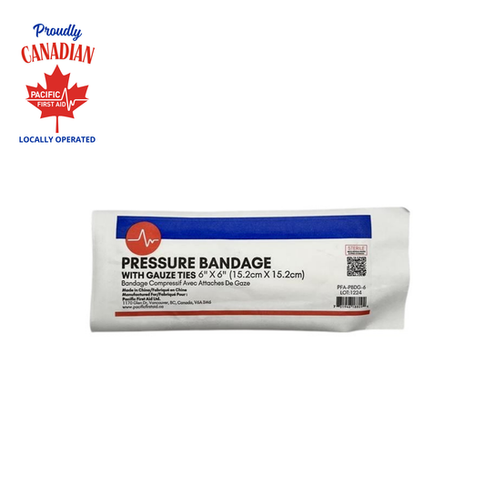Pressure Bandage with Gauze Ties - Velora