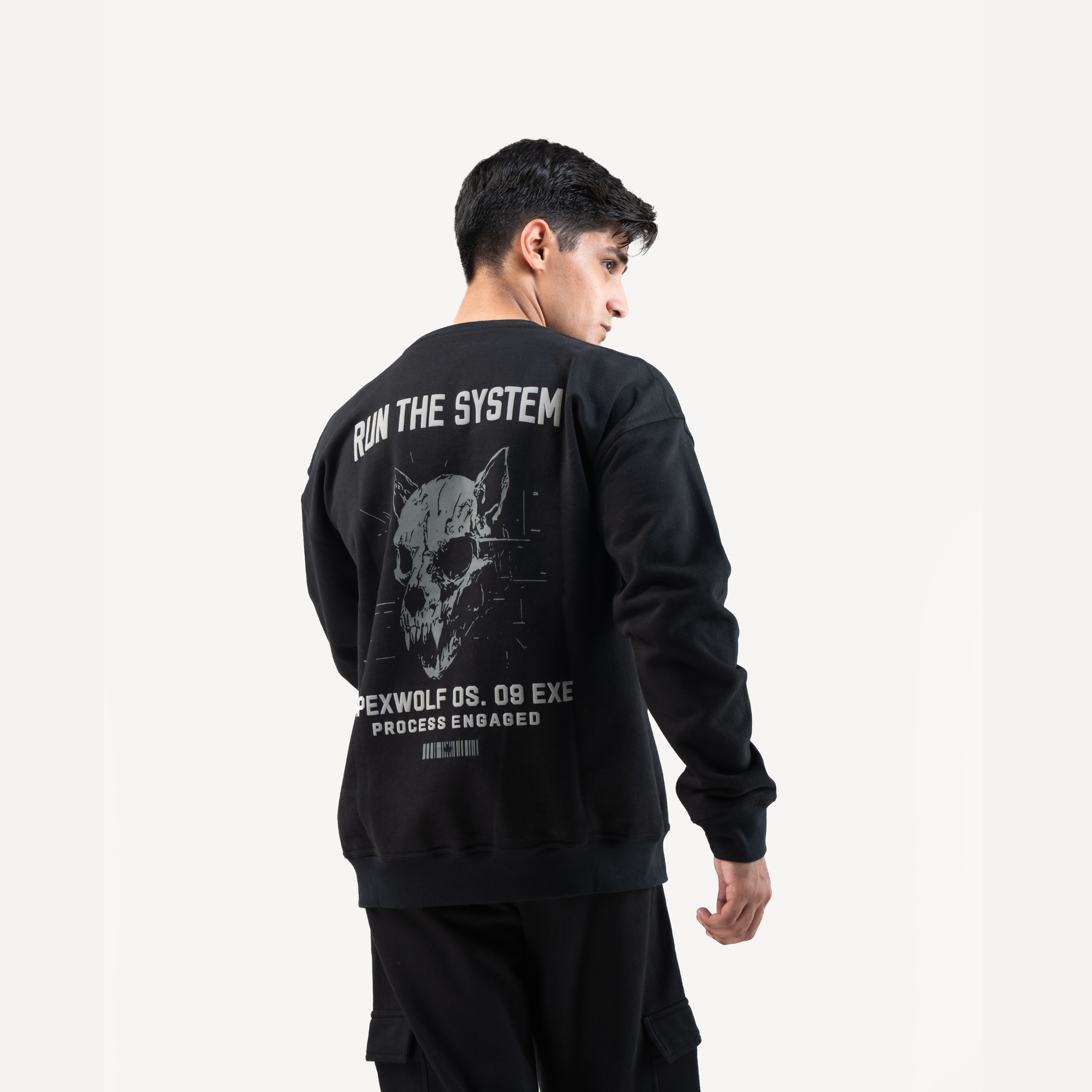 PHASE 09 TOP — WAR BLACK - Velora Luxury Fashion