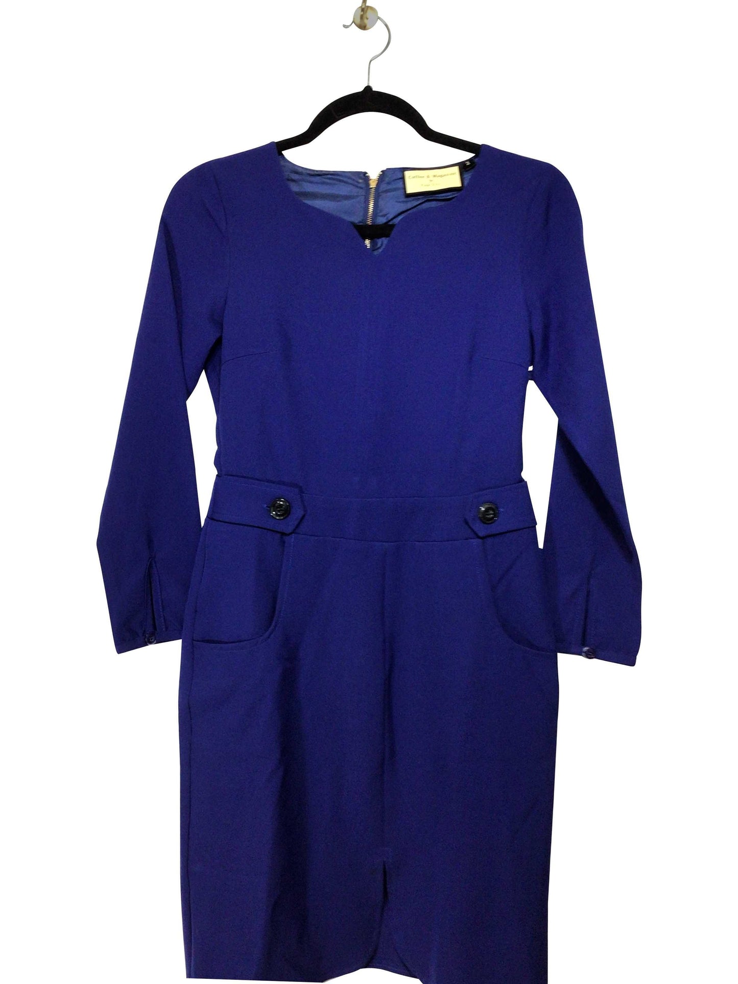 PINK EVIL Regular fit Midi Dress in Blue - 2 - Velora