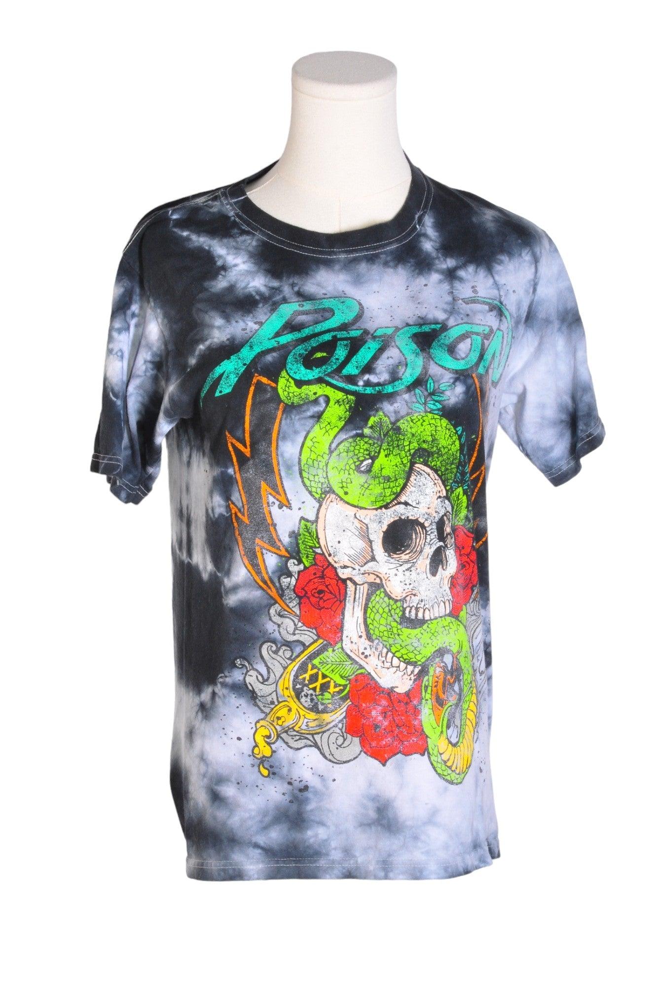 POISON Men T-Shirts Regular fit in Blue - S - Velora Luxury Fashion