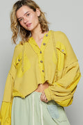 POL Raw Hem Cropped Hooded Jacket - Velora Luxury Fashion