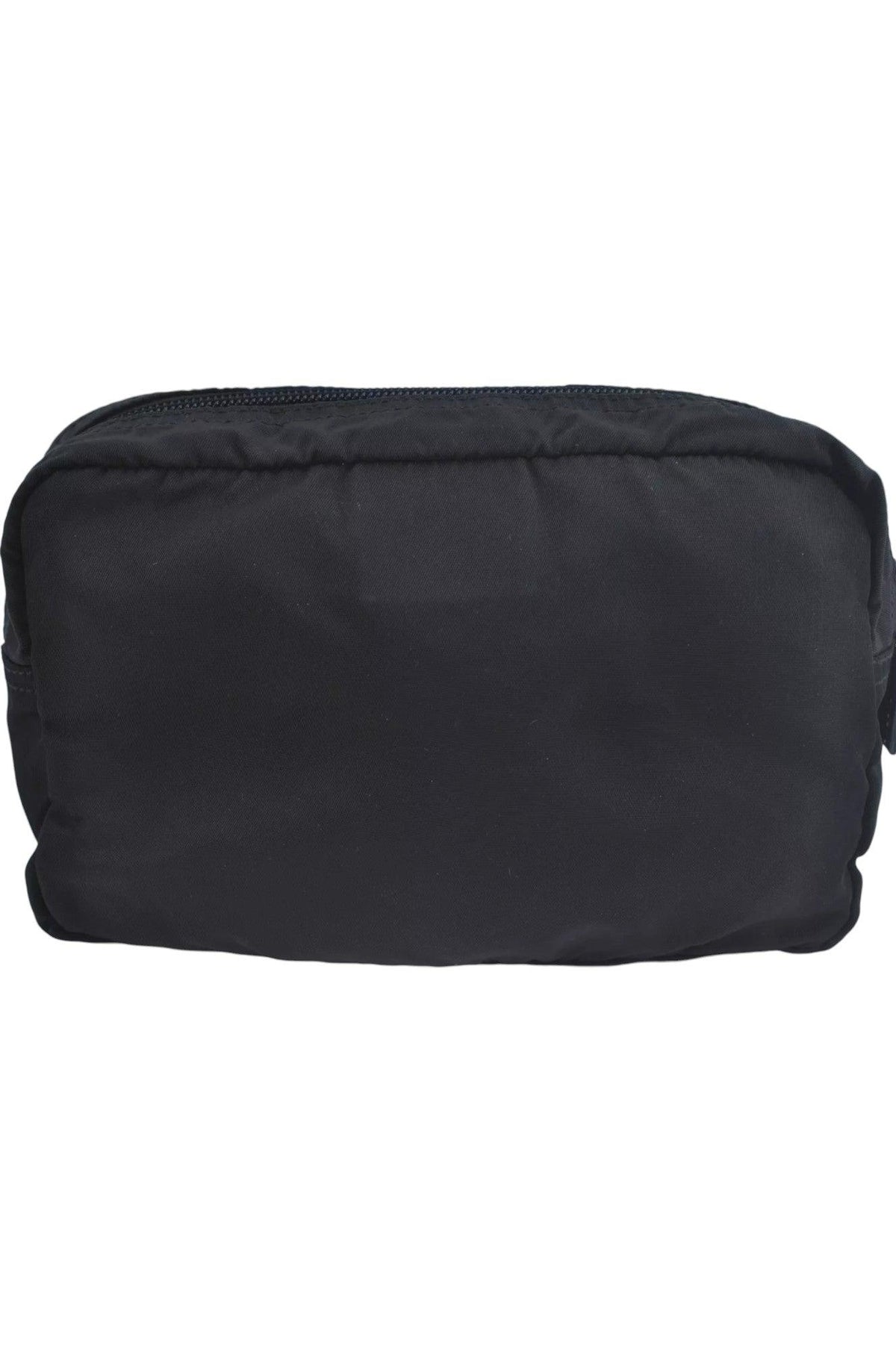 PRADA Nylon Leather Pouch Purse Black 3978K - Velora Luxury Fashion