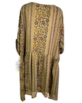 PRC3800 Avatar Pure Silk Boxy Babydoll Dress - Velora Luxury Fashion