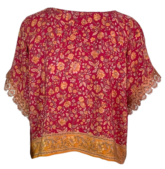 PRC5358 Avatar Pure Silk Boxy Top - Velora Luxury Fashion