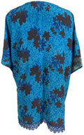 PRC5940 Avatar Pure Silk Kimono-Sleeved Jacket with Belt - Velora Luxury Fashion