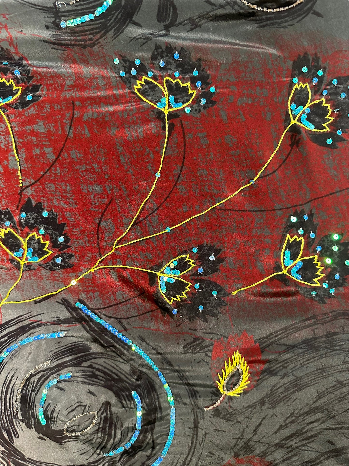 PRC6168 Avatar Pure Silk Maxi Dress with Belt - Velora Luxury Fashion