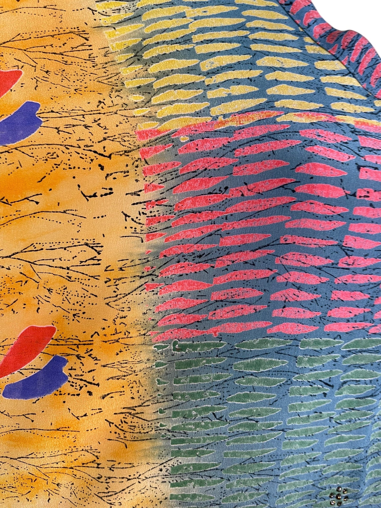 PRC6463 Avatar Pure Silk Long Tunic with Side Ties - Velora