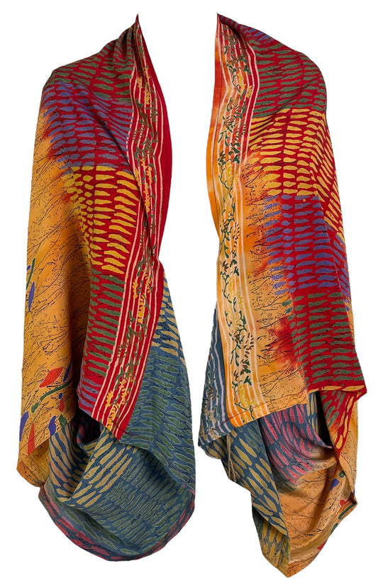 PRC6463 Avatar Pure Silk Shrug - Velora Luxury Fashion