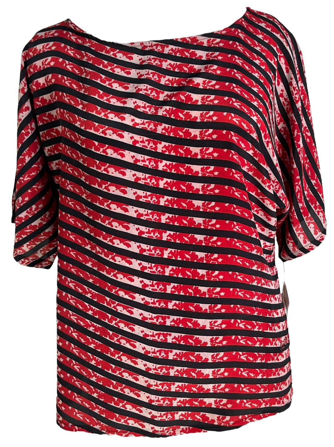 PRC6499 Avatar Pure Silk Side Slit Top - Velora Luxury Fashion