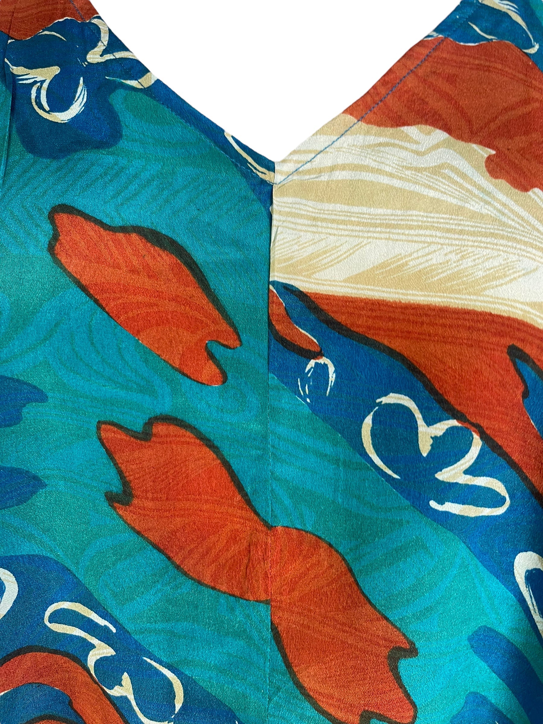 PRC6501 Avatar Pure Silk Waterfall Top - Velora Luxury Fashion