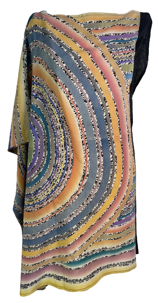 PRC6558 Avatar Pure Silk One Shoulder Dress - Velora Luxury Fashion