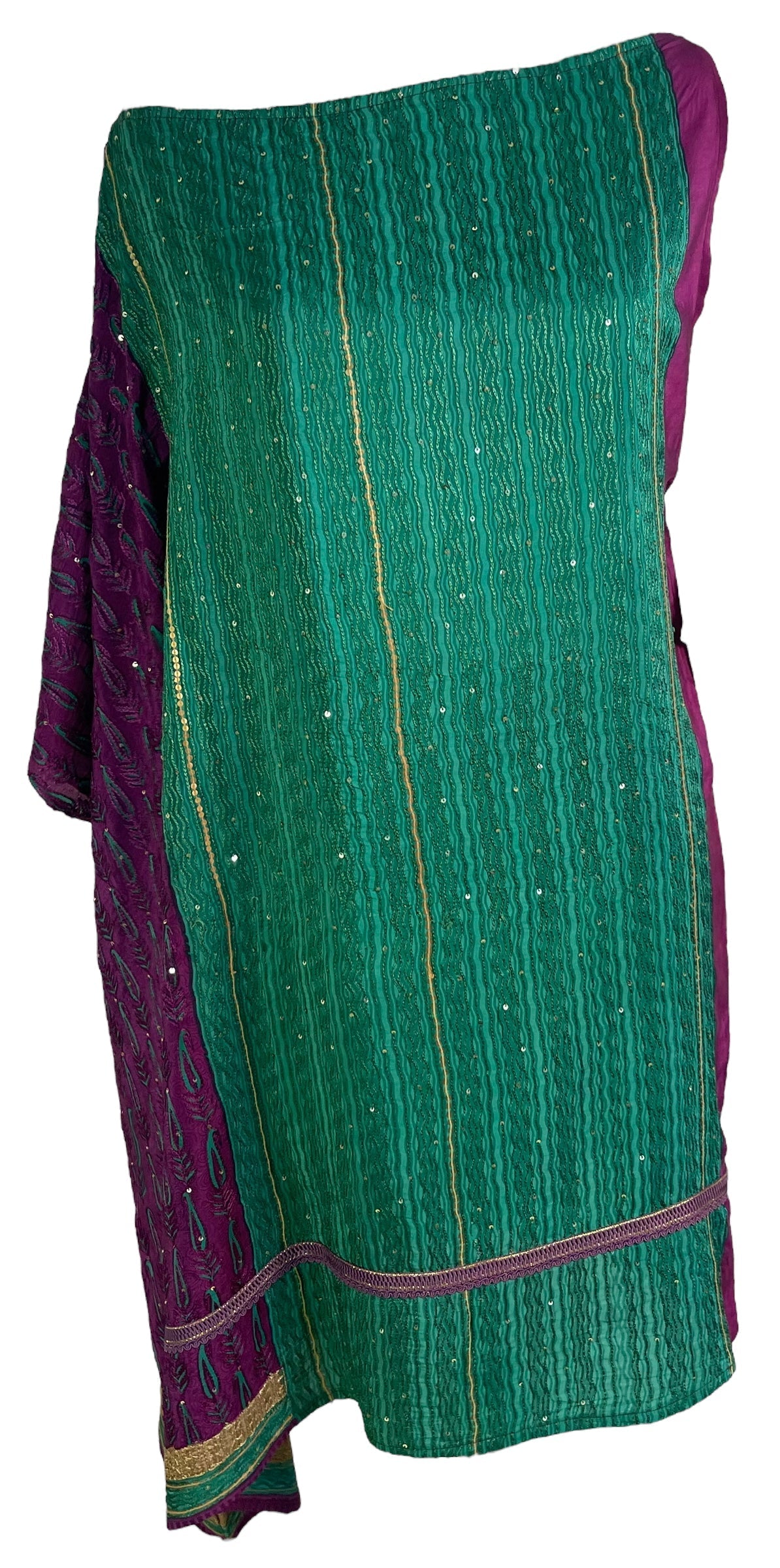 PRC6568B Avatar Pure Silk One Shoulder Dress - Velora