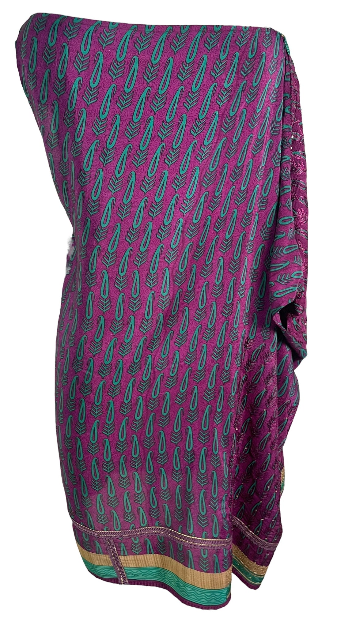 PRC6568B Avatar Pure Silk One Shoulder Dress - Velora Luxury Fashion