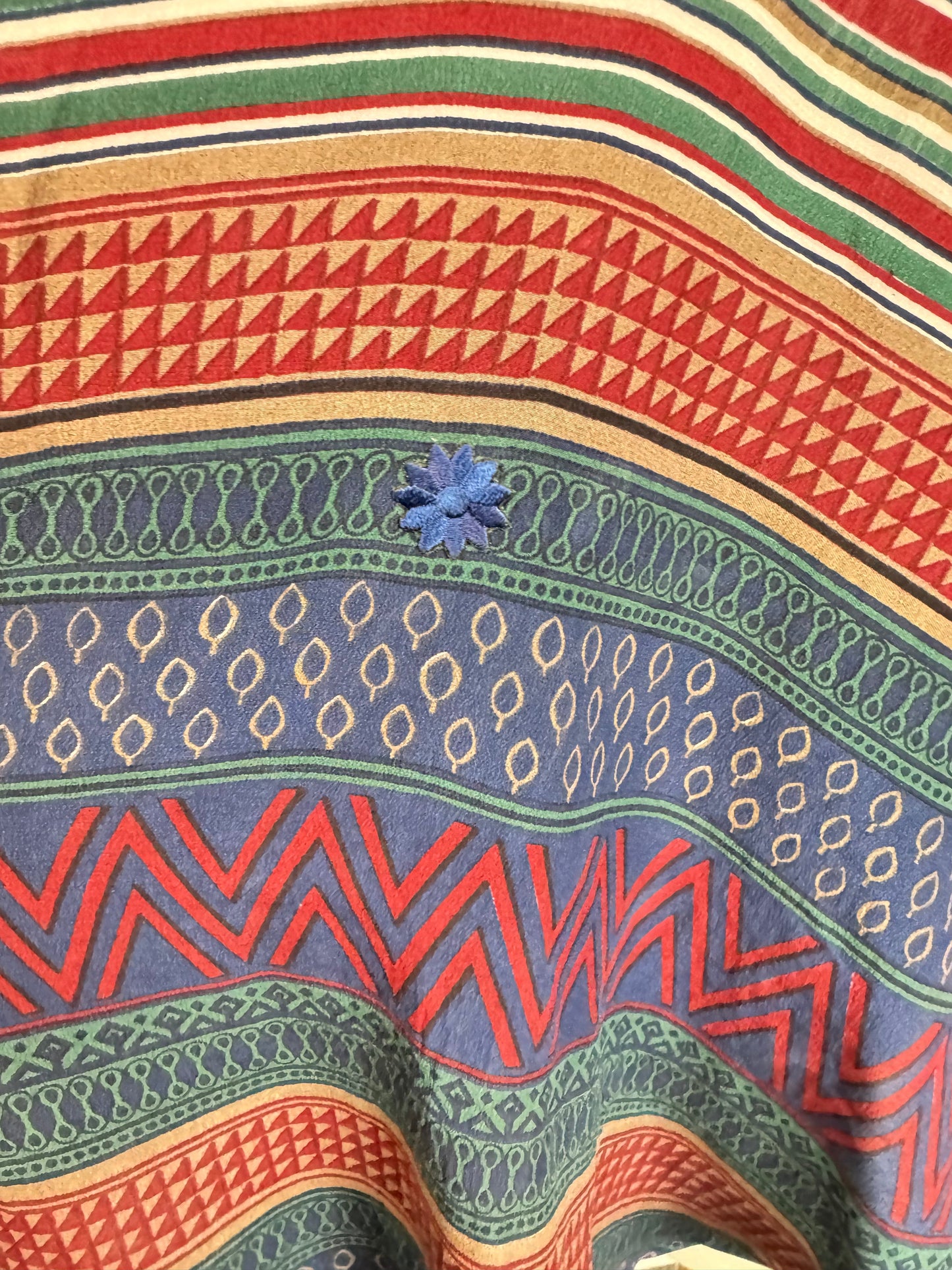 PRC6653 Avatar Pure Silk Waterfall Top - Velora