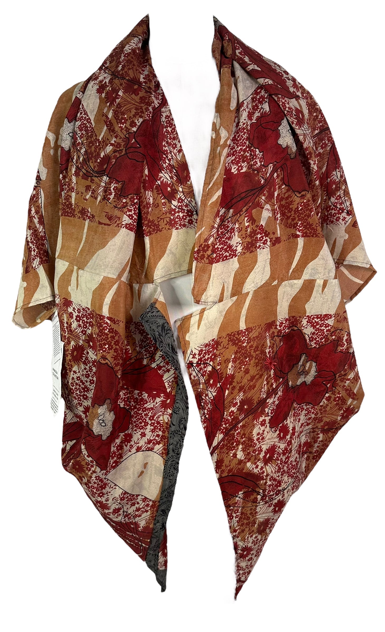 PRC6663 Avatar Pure Silk Cardigan - Velora