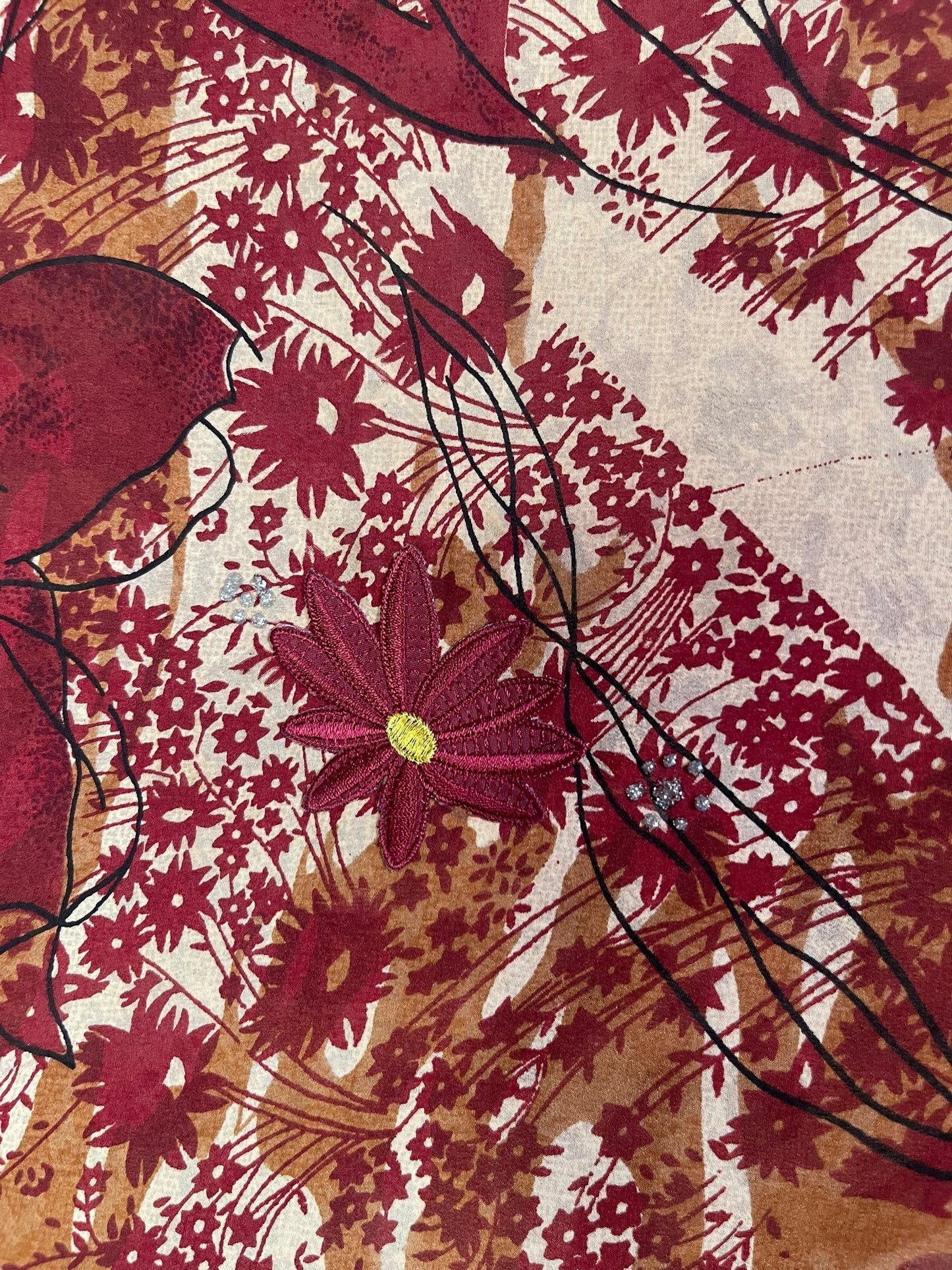 PRC6663 Avatar Pure Silk Kimono-Sleeved Top - Velora