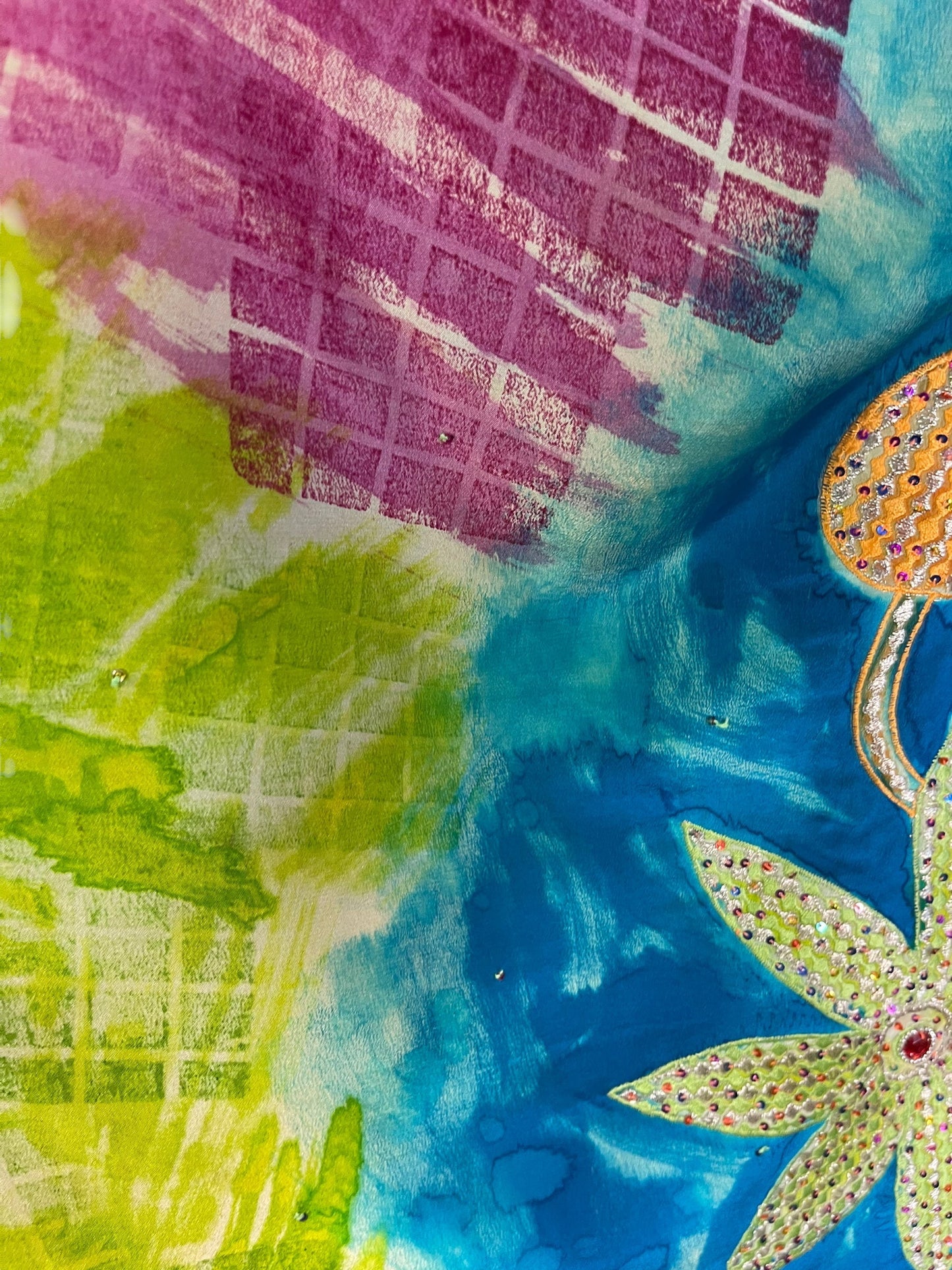 PRC6674 Avatar Pure Silk Side Slit Top - Velora Luxury Fashion