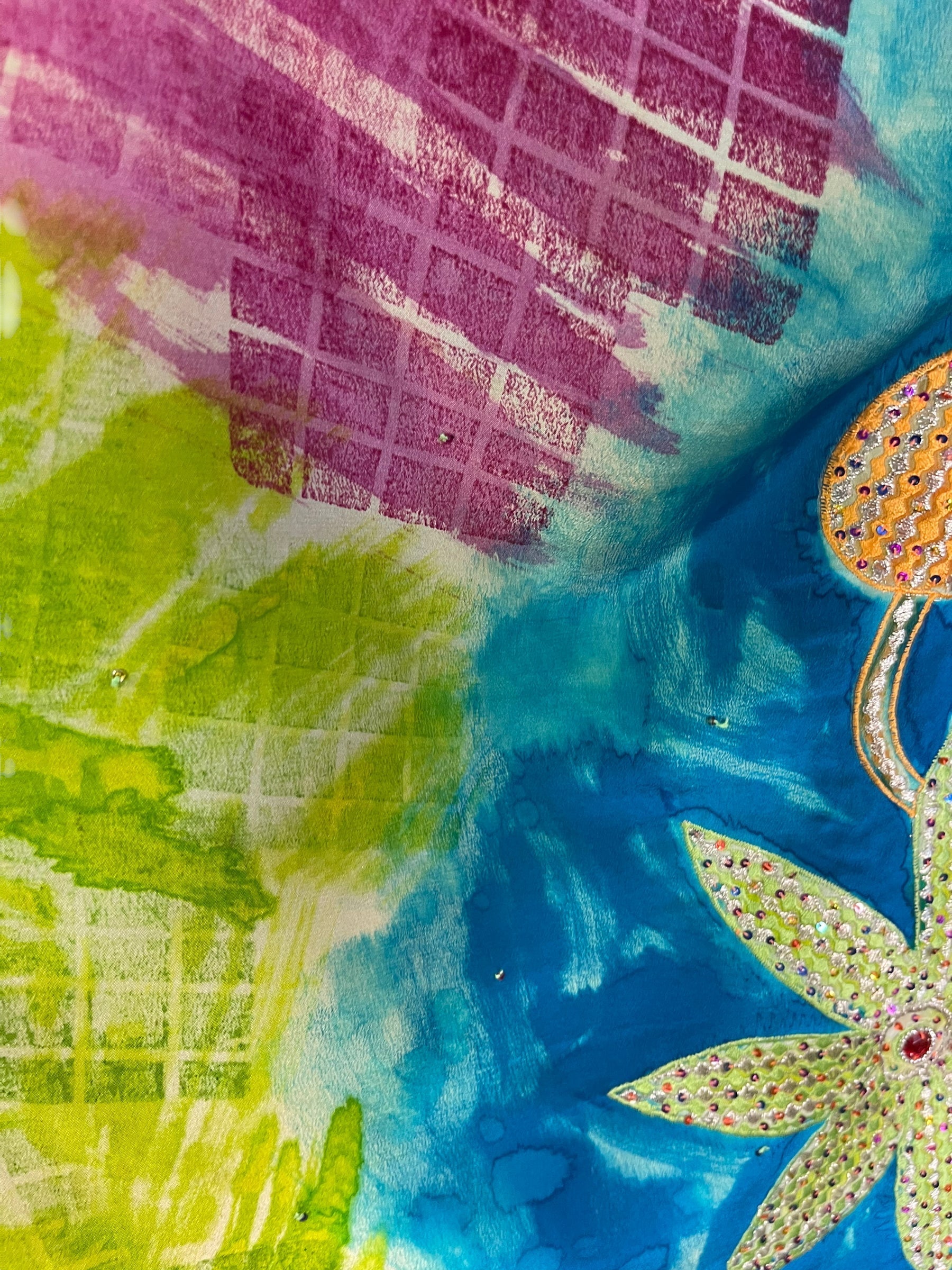 PRC6674 Avatar Pure Silk Side Slit Top - Velora Luxury Fashion