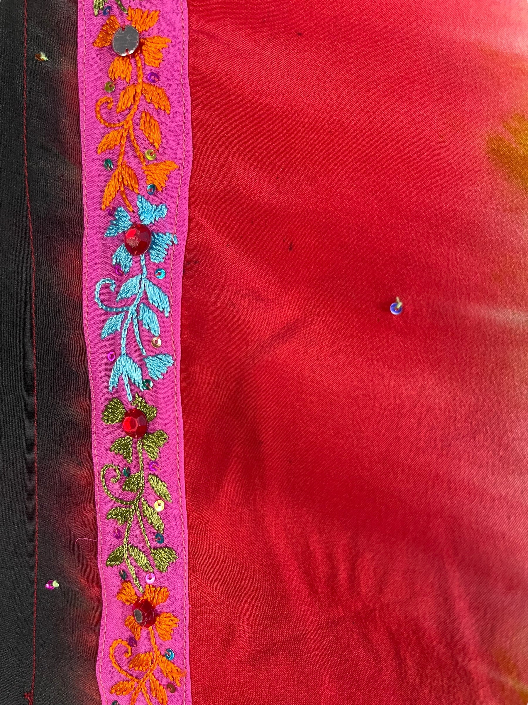 PRC6674 Avatar Pure Silk Side Slit Top - Velora Luxury Fashion