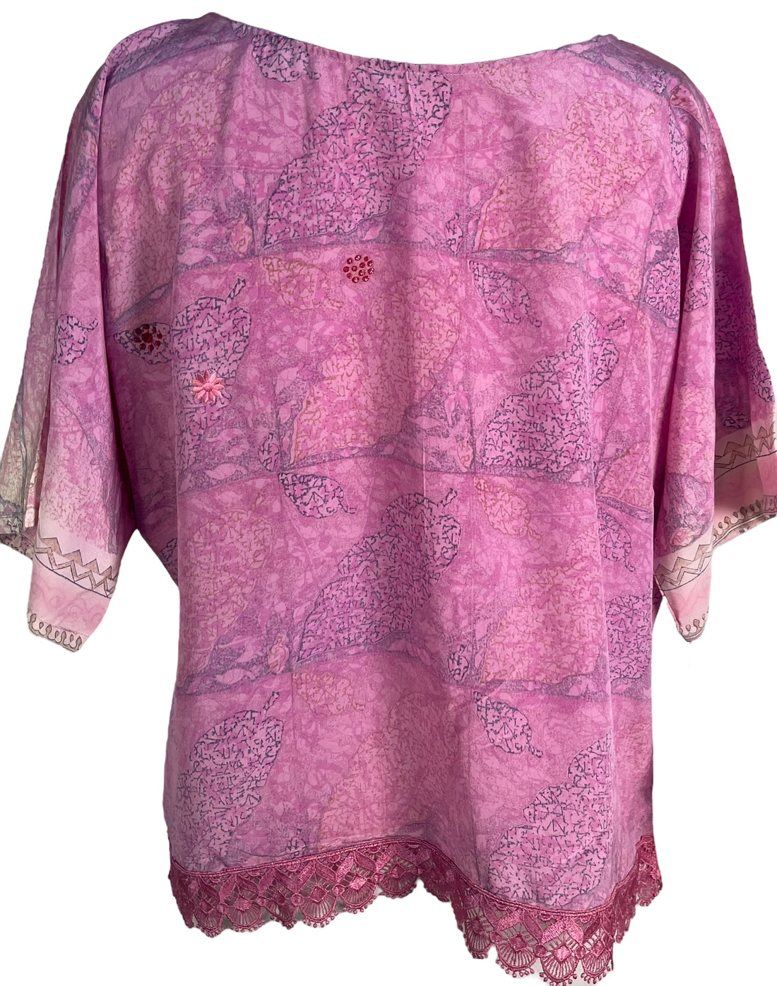 PRC6685 Avatar Pure Silk Side Slit Top - Velora Luxury Fashion
