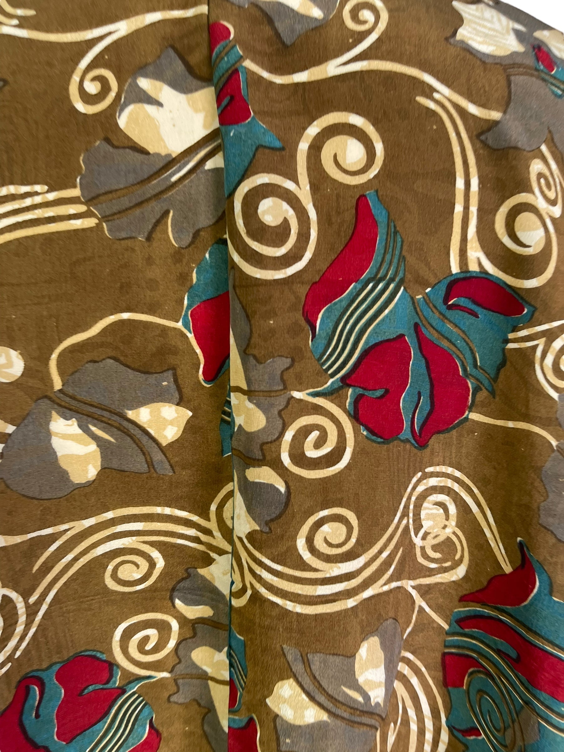 PRC6691 Avatar Pure Silk Waterfall Top - Velora