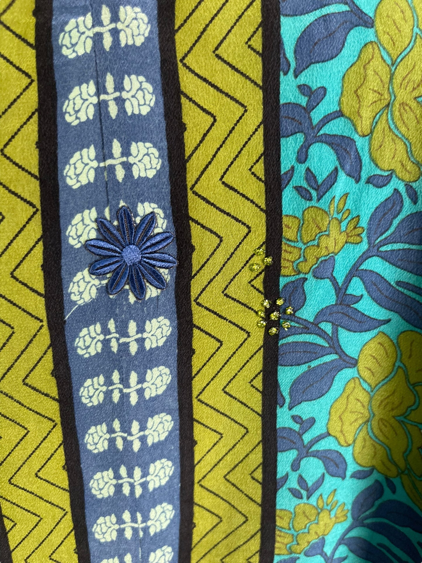 PRC6692 Avatar Pure Silk Waterfall Top - Velora