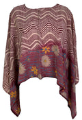 PRC6701 Avatar Pure Silk Capelet Poncho - Velora Luxury Fashion