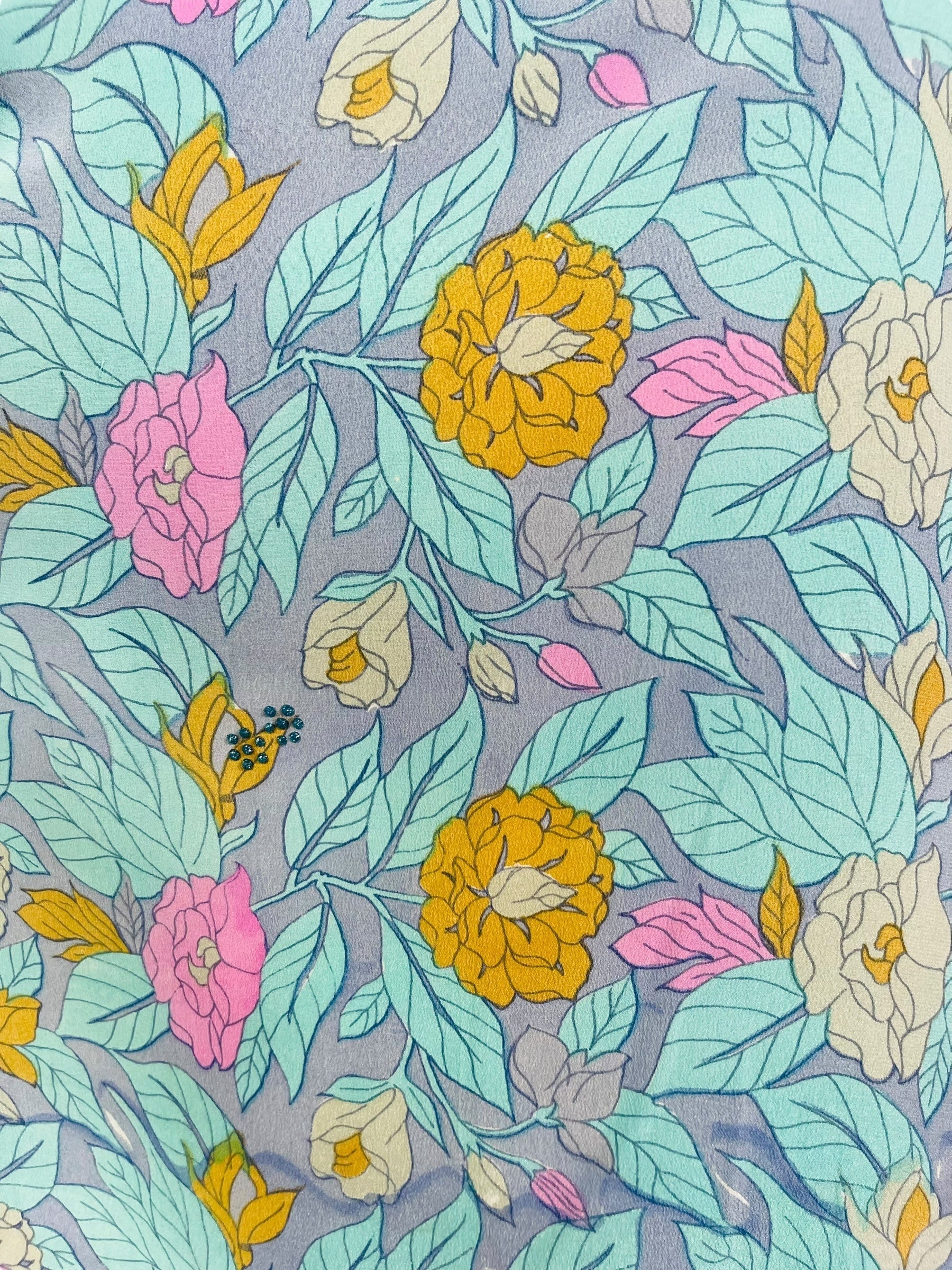 PRC6708 Avatar Pure Silk Side Slit Top - Velora