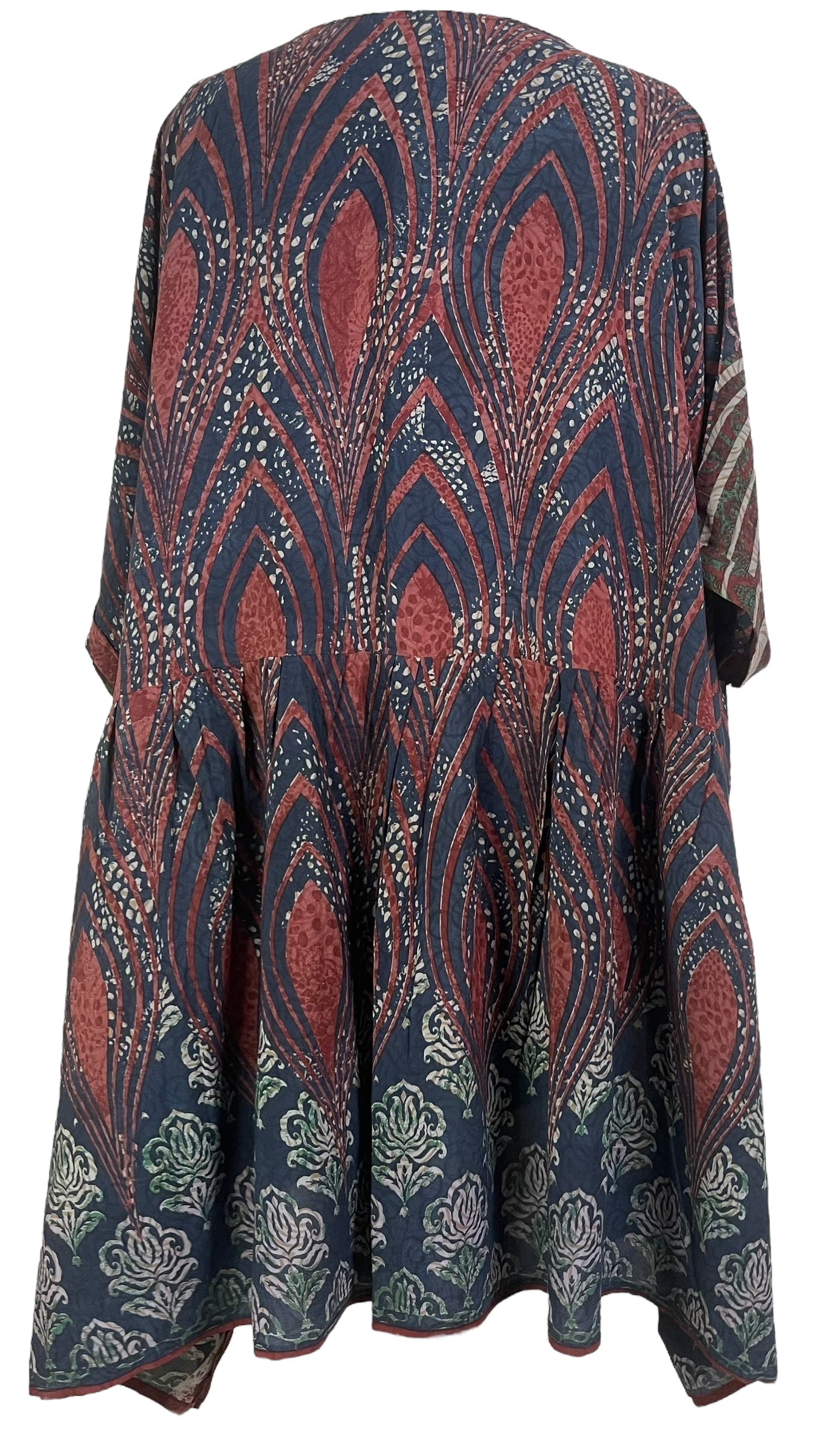 PRC6750 Avatar Pure Silk Boxy Babydoll Dress - Velora