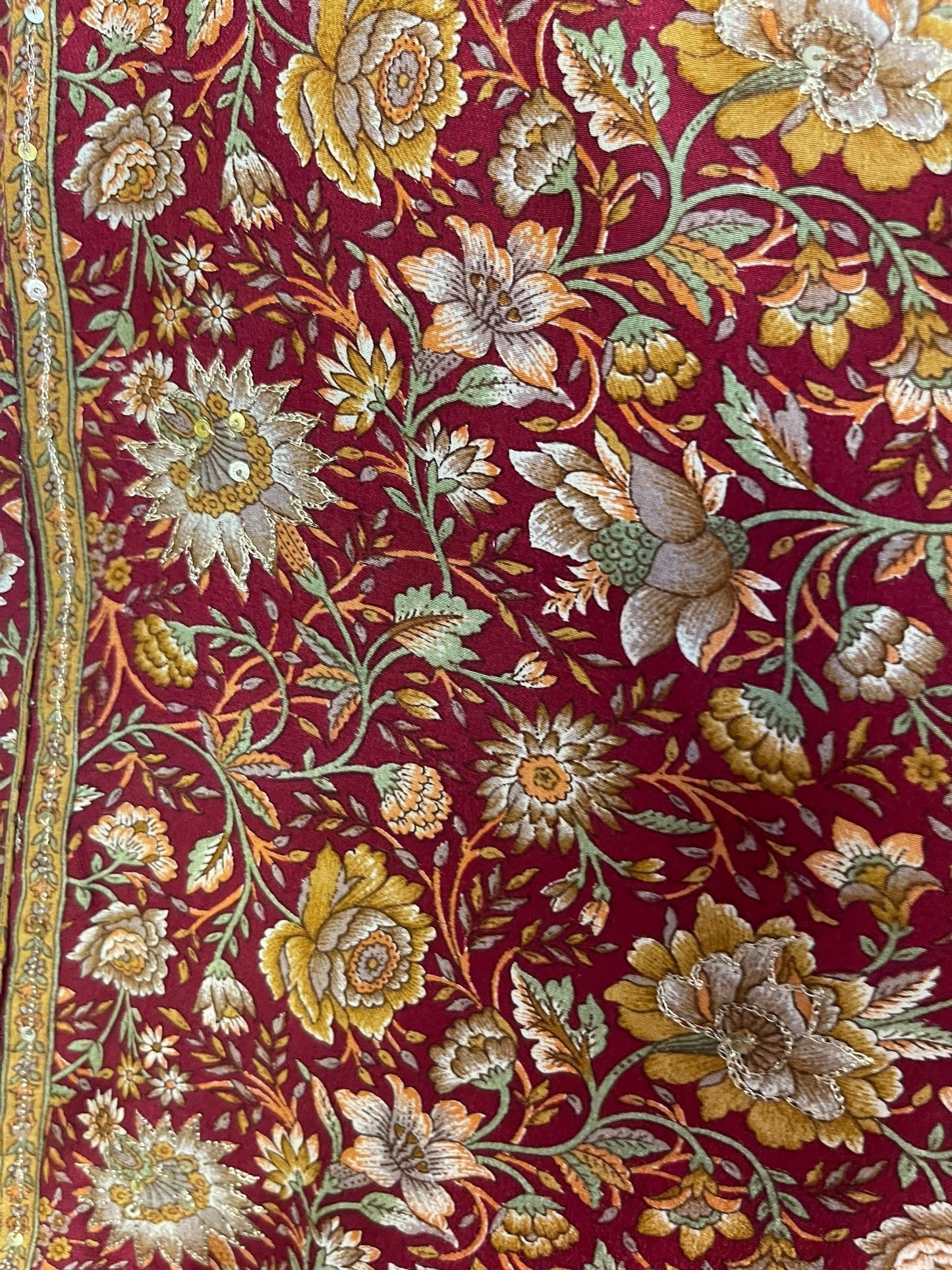 PRC6765 Avatar Pure Silk Maxi Kaftan - Velora Luxury Fashion
