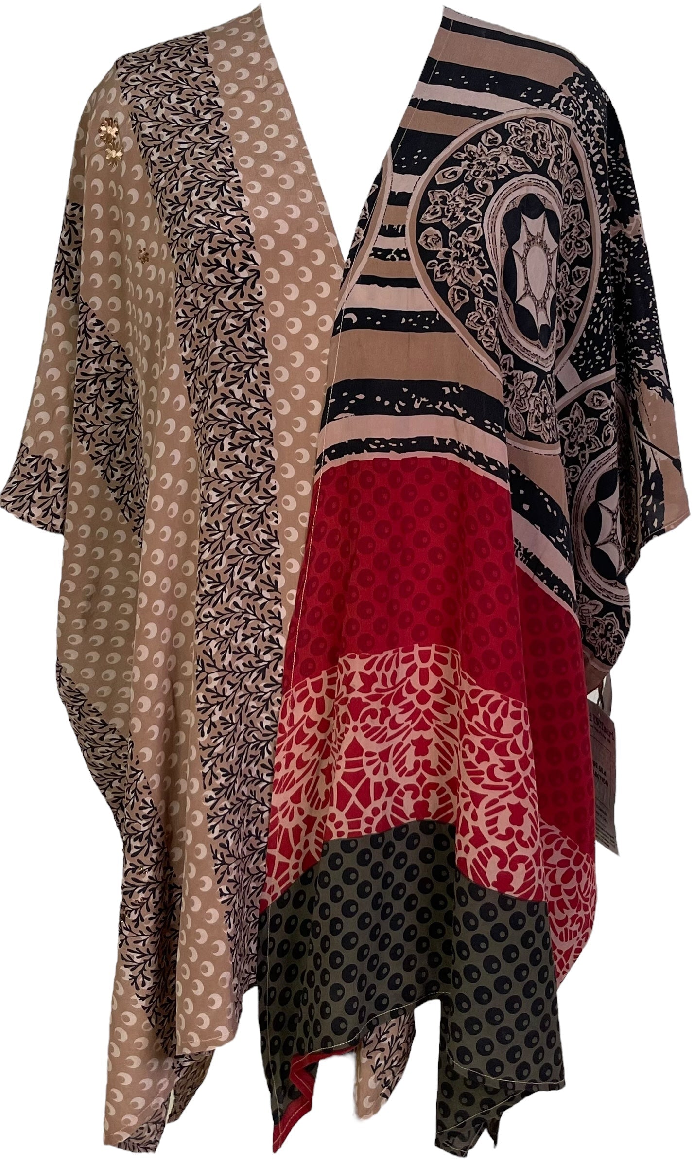 PRC6872 Avatar Pure Silk Cardigan - Velora Luxury Fashion