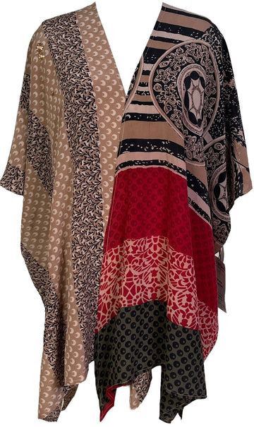 PRC6872 Avatar Pure Silk Cardigan - Velora Luxury Fashion