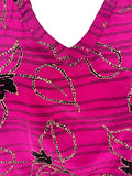 PRC6934 Avatar Pure Silk Long Tunic with Side Ties - Velora Luxury Fashion