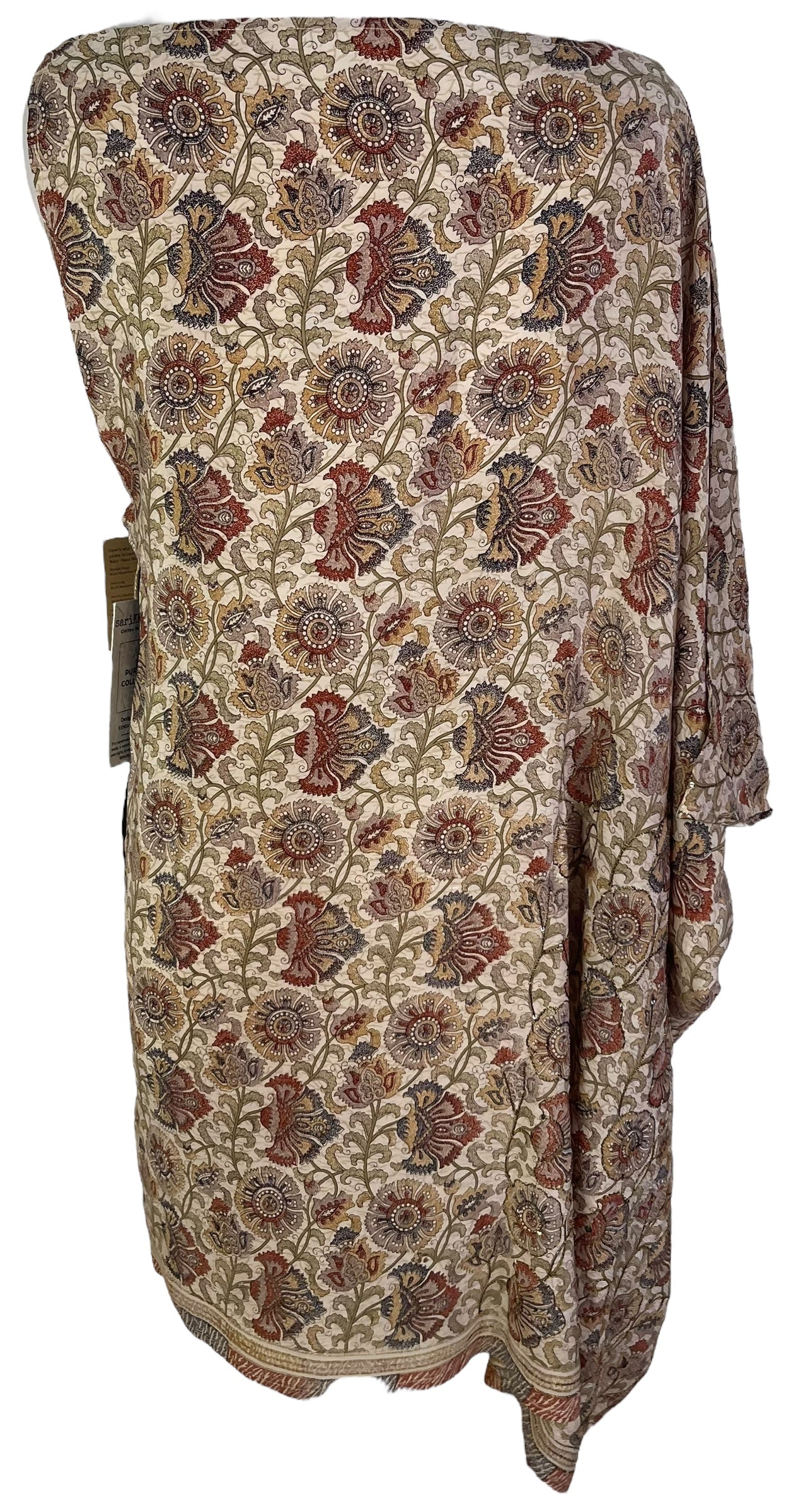 PRC6936 Avatar Pure Silk One Shoulder Dress - Velora