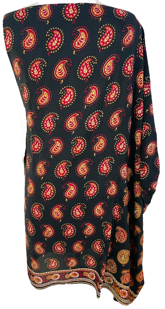 PRC6941 Avatar Pure Silk One Shoulder Dress - Velora