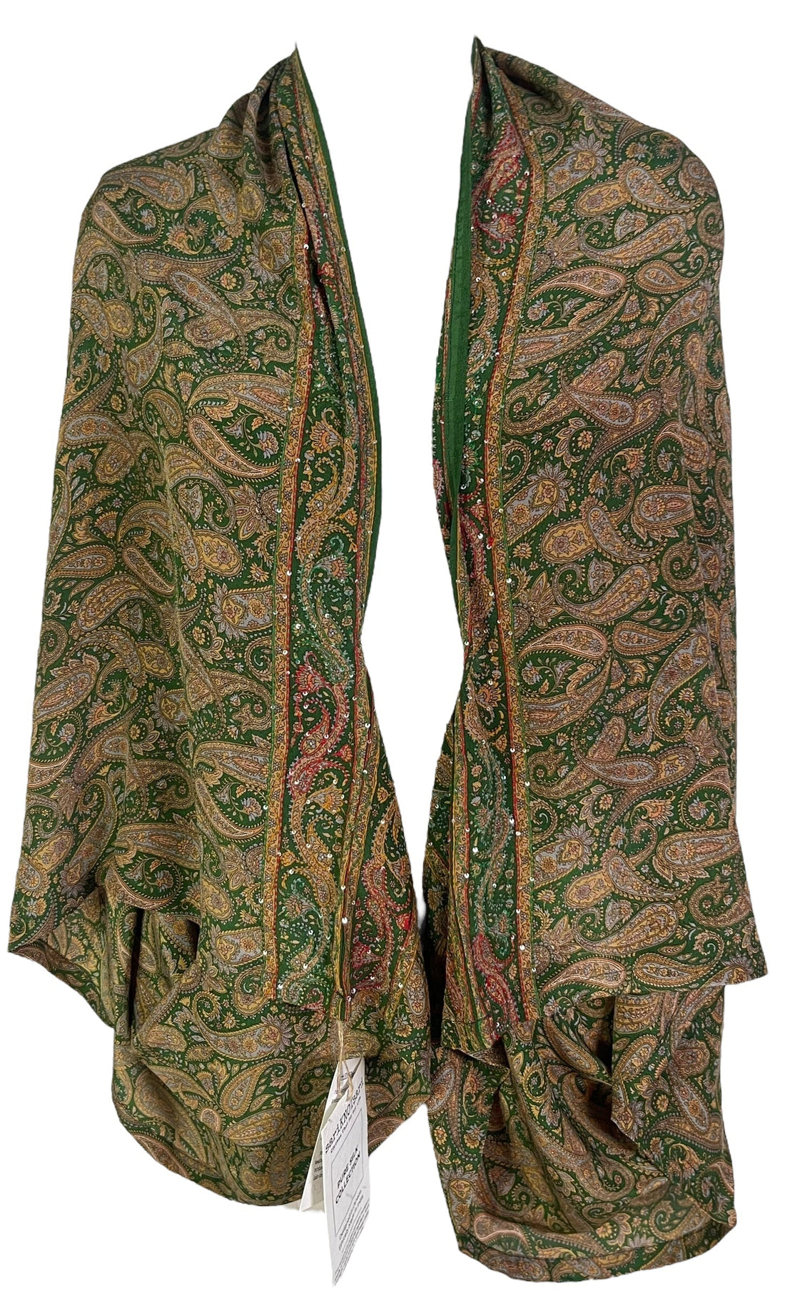 PRC6950 Avatar Pure Silk Shrug - Velora Luxury Fashion