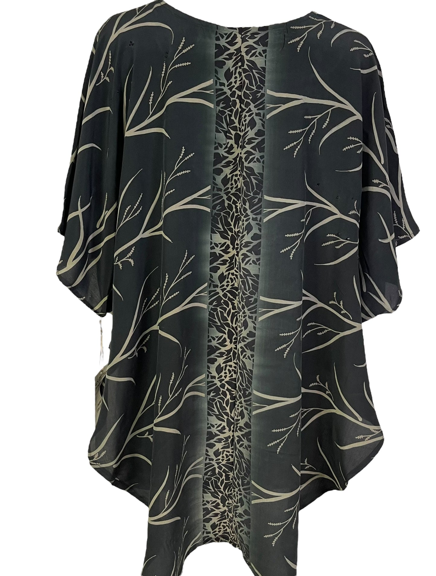 PRC6965 Avatar Pure Silk Waterfall Top - Velora Luxury Fashion