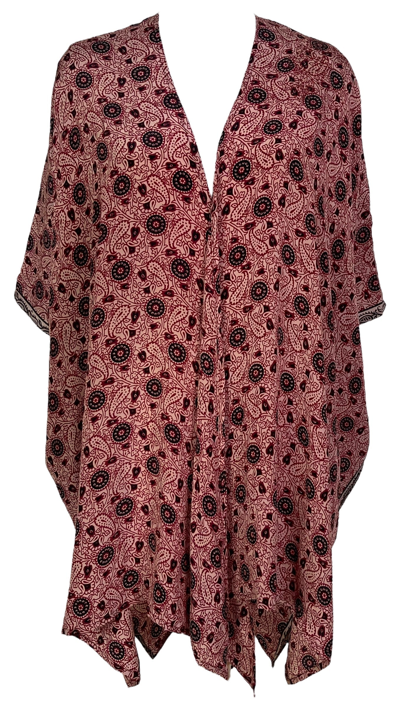 PRC6975 Avatar Pure Silk Cardigan - Velora Luxury Fashion