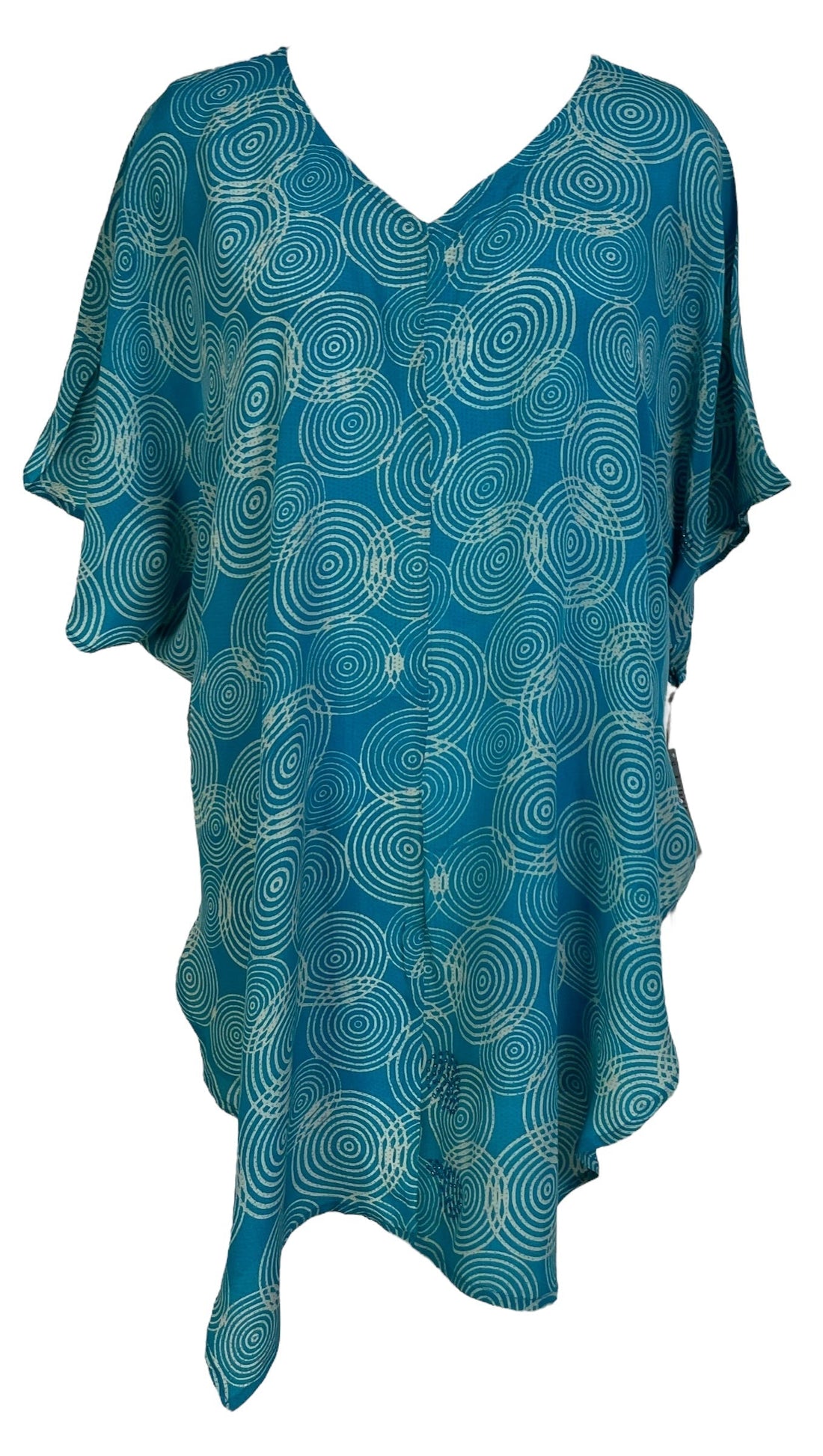 PRC6998 Avatar Pure Silk Waterfall Top - Velora Luxury Fashion