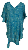 PRC6998 Avatar Pure Silk Waterfall Top - Velora Luxury Fashion