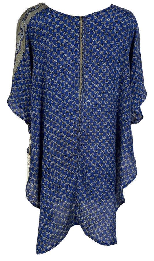 PRC7001 Avatar Pure Silk Waterfall Top - Velora Luxury Fashion