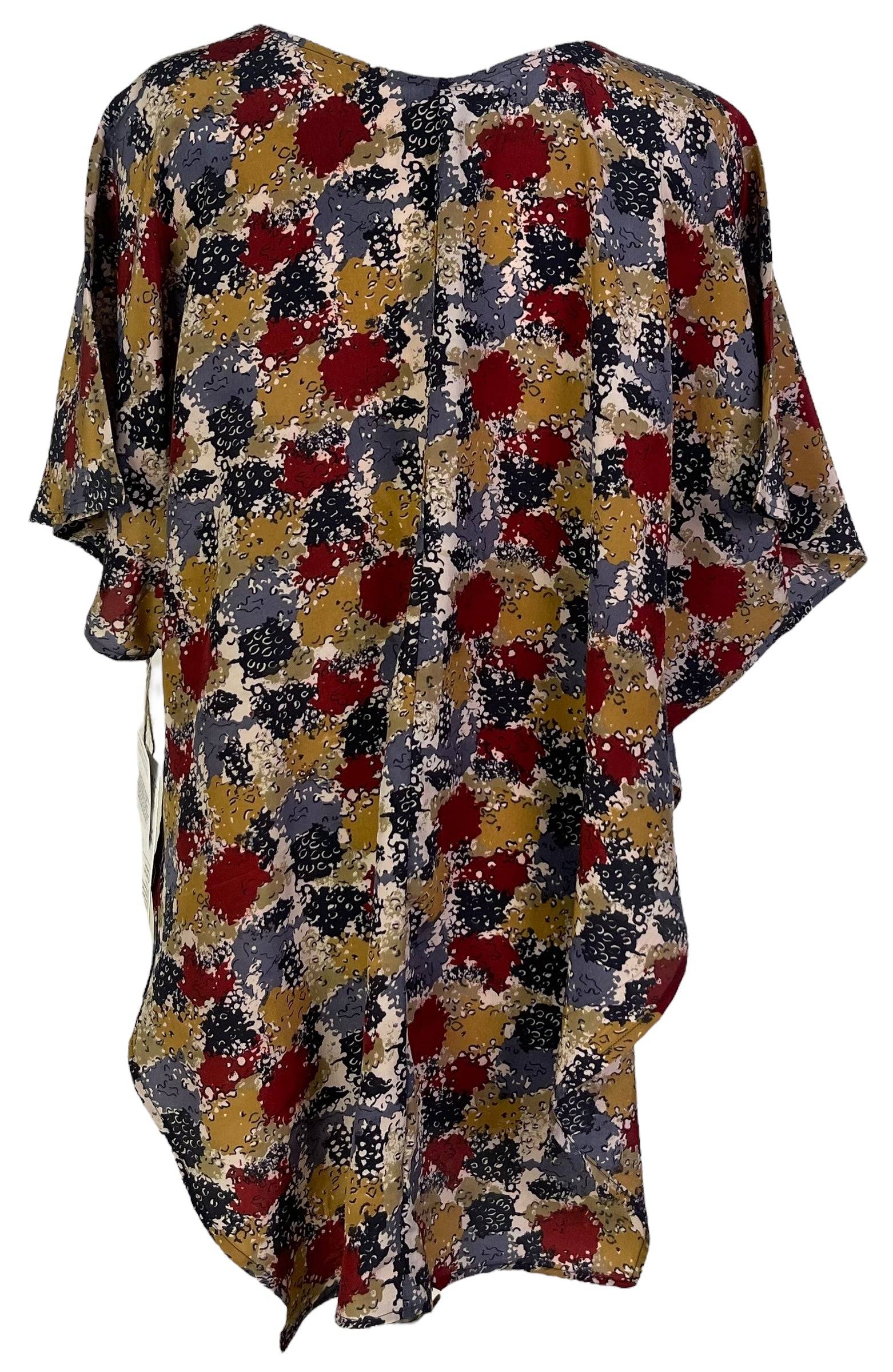 PRC7003 Avatar Pure Silk Waterfall Top - Velora