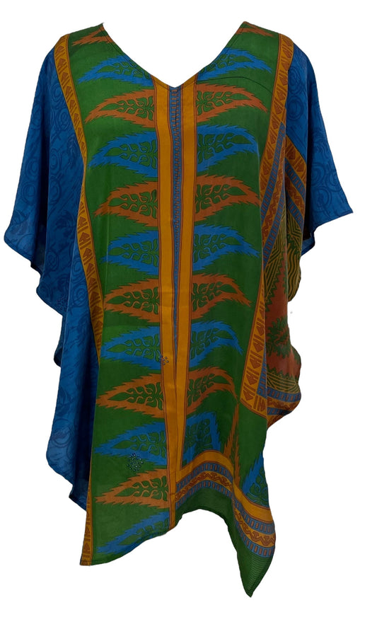 PRC7012 Avatar Pure Silk Waterfall Top - Velora Luxury Fashion