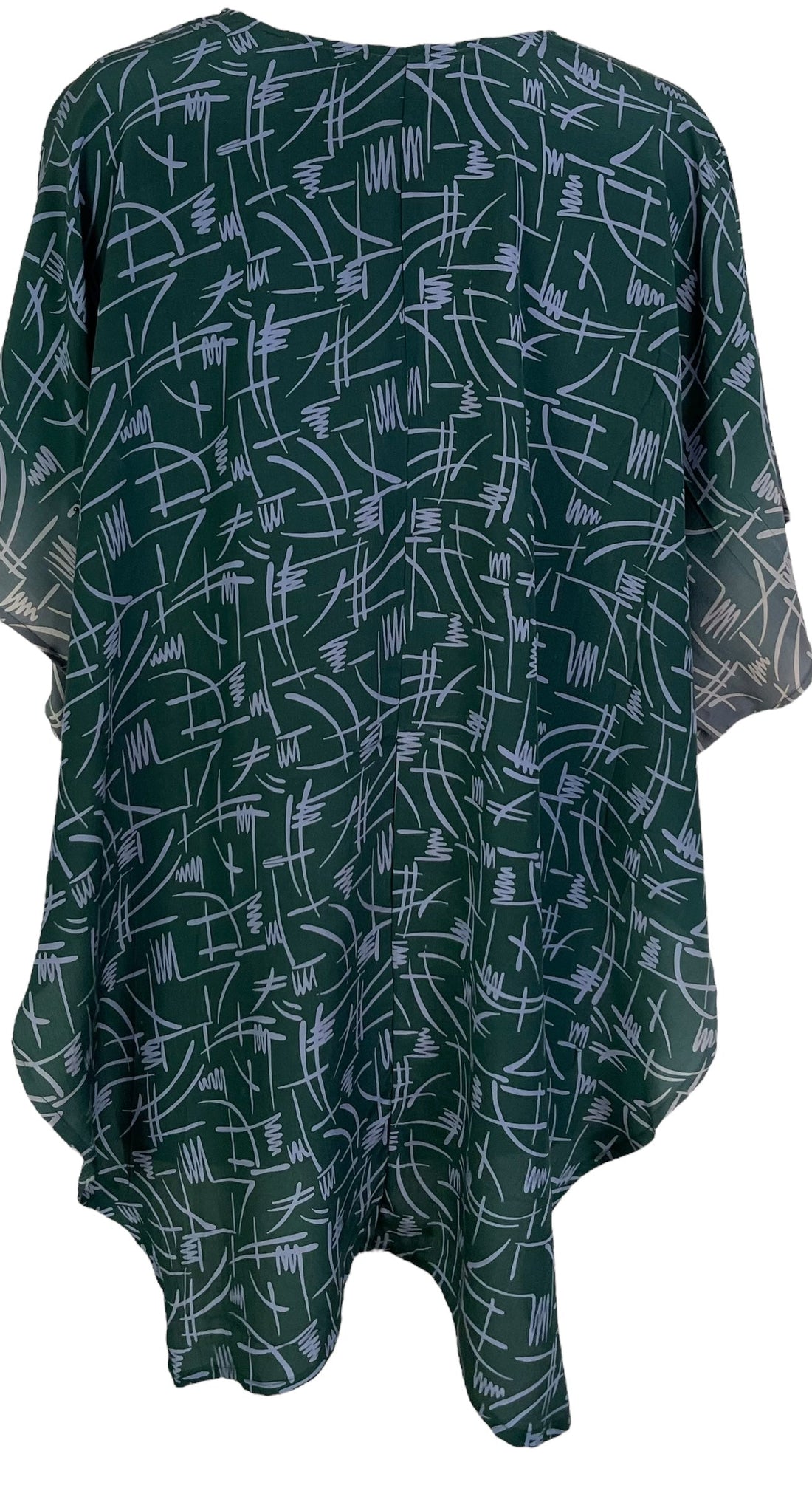 PRC7014 Avatar Pure Silk Waterfall Top - Velora Luxury Fashion