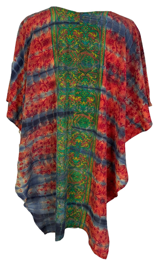 PRC7019 Avatar Pure Silk Waterfall Top - Velora