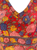 PRC7164 Avatar Pure Silk Long Tunic with Side Ties - Velora Luxury Fashion